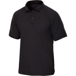 Vertx Men's Tactical Polo Shirt Black Short Sleeve Breathable XL NWT
